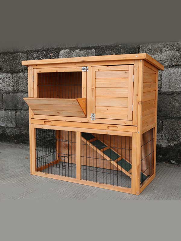 06-0789-9 Wholesale Wooden Rabbit Cage pet cage house Wholesale Wooden Rabbit Cage pet cage house