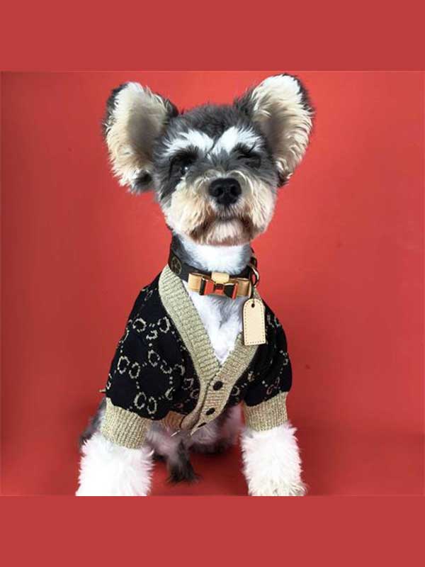 Dog Clothes Knit Sweater Cardigan Pet Winter Wear 06-1327 (1) Dog Clothes Knit Sweater Cardigan Pet Winter Wear 06-1327
