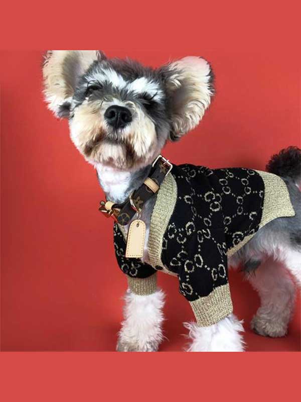 Dog Clothes Knit Sweater Cardigan Pet Winter Wear 06-1327 (3) Dog Clothes Knit Sweater Cardigan Pet Winter Wear 06-1327
