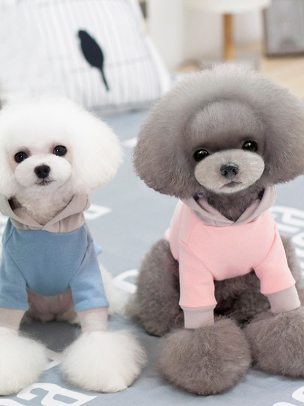 Factory Wholesale Pure Cotton Winter Warm Dog Clothes Hoodie 06-0210 (1) Factory Wholesale Pure Cotton Winter Warm Dog Clothes Hoodie