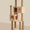 Wholesale wooden cat tree house cat climbing scratching frame