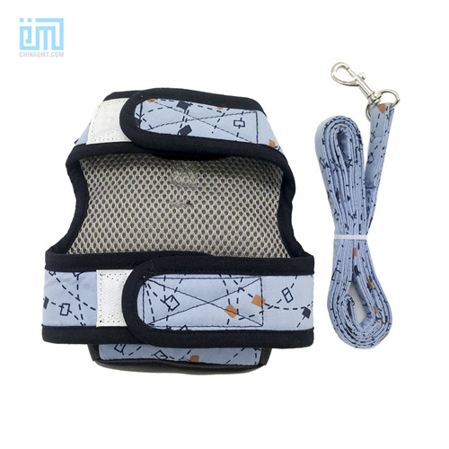 Pet products factory wholesale rainbow dog harness 06-1477