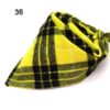 Triangle Classic Lattice Dog Bandana Collar-06-1407