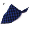 Triangle Classic Lattice Dog Bandana Collar-06-1407