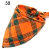 Triangle Classic Lattice Dog Bandana Collar-06-1407
