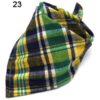 Triangle Classic Lattice Dog Bandana Collar-06-1407