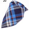 Triangle Classic Lattice Dog Bandana Collar-06-1407