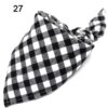 Triangle Classic Lattice Dog Bandana Collar-06-1407