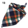 Triangle Classic Lattice Dog Bandana Collar-06-1407