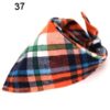 Triangle Classic Lattice Dog Bandana Collar-06-1407