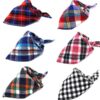 Triangle Classic Lattice Dog Bandana Collar