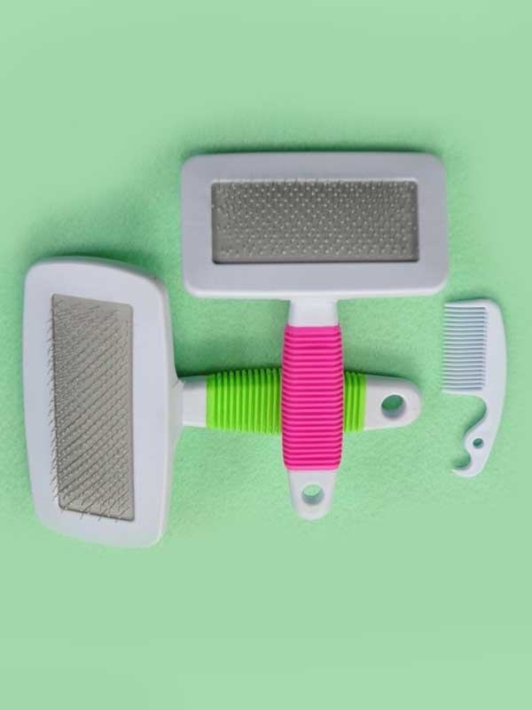 Pet Grooming Brush Self Cleaning Dog hair Brush Dog Pet Comb