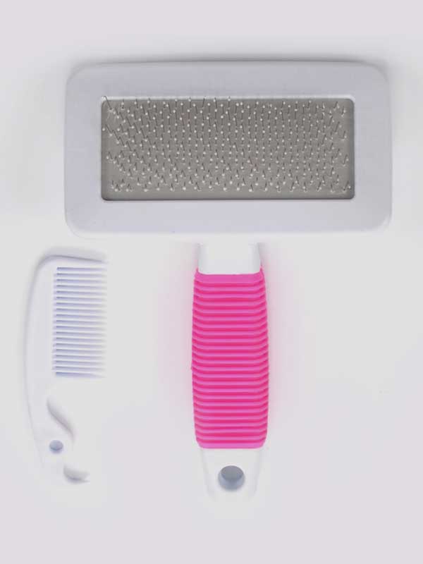 Pet Grooming Brush Self Cleaning Dog hair Brush Dog Pet Comb