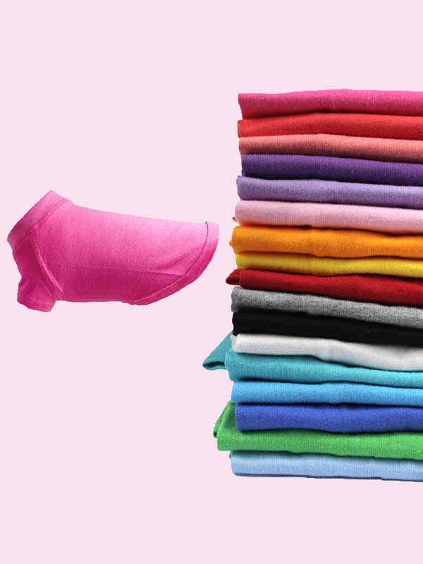 Dog Vest Spring and Summer Multicolor Dog T-shirt 06-1611-1 Dog Vest Spring and Summer Multicolor Dog T-shirt 06-1611