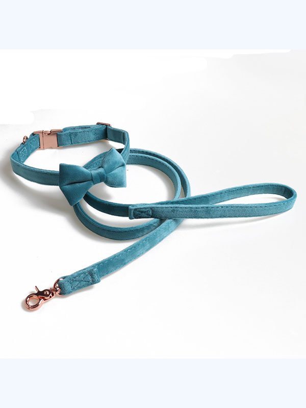 1641281709-Velvet Dog Bowknot Collar 06-1607-(7)