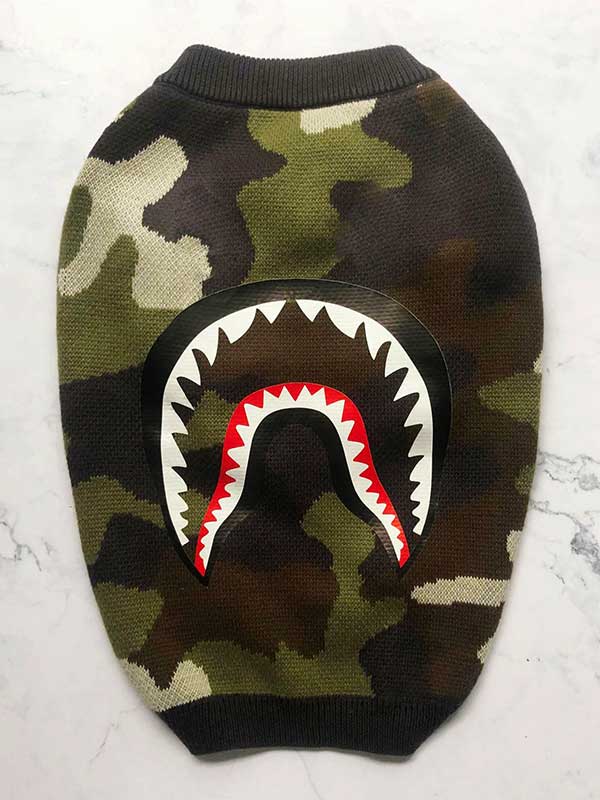 Fashionable Dog Apparels Pet Cotton Dog Warm Winter Clothes Cute Fat Dog Pet Clothes Sweater 06-0247 - 图片 2