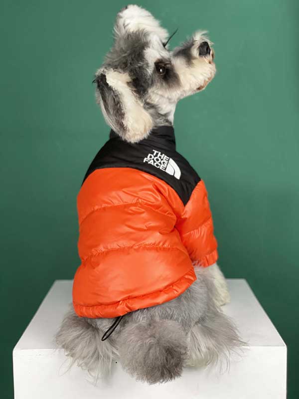 New Dog Clothing Net Red Teddy Pet Black Thick Warm Down Vest Pet Clothes 06-0245 — изображение 6